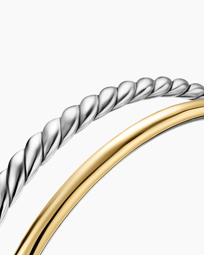 David Yurman DY Mercer Two Row Cuff Bracelet David Yurman Women’s