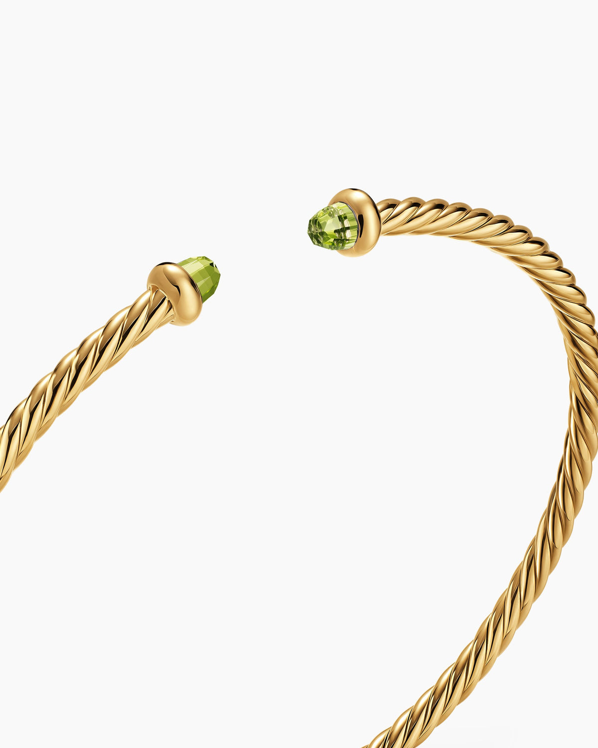 David Yurman Micro Cablespira Flex Bracelet in 18K Yellow Gold, 2.6mm David Yurman Women’s