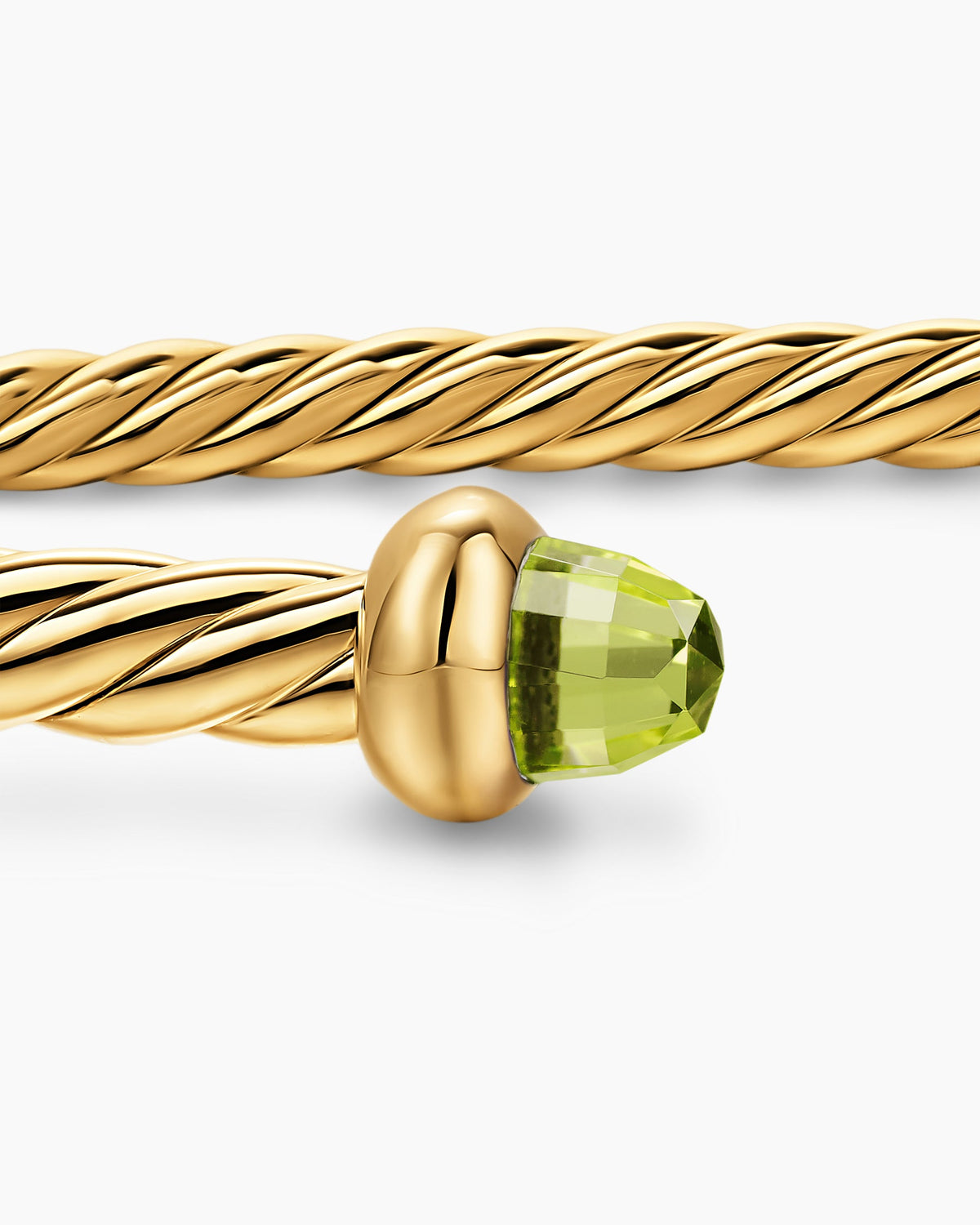 David Yurman Micro Cablespira Flex Bracelet in 18K Yellow Gold, 2.6mm David Yurman Women’s