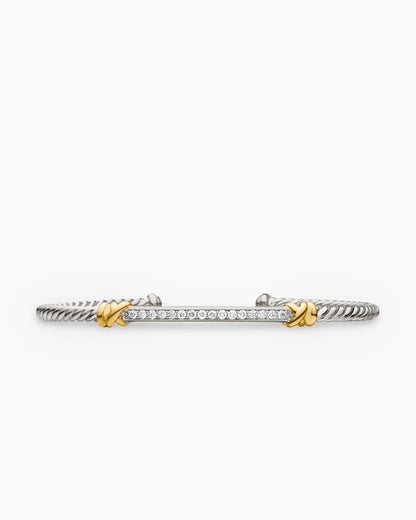 David Yurman Petite Helena Classic Cable Station Bracelet David Yurman Women’s
