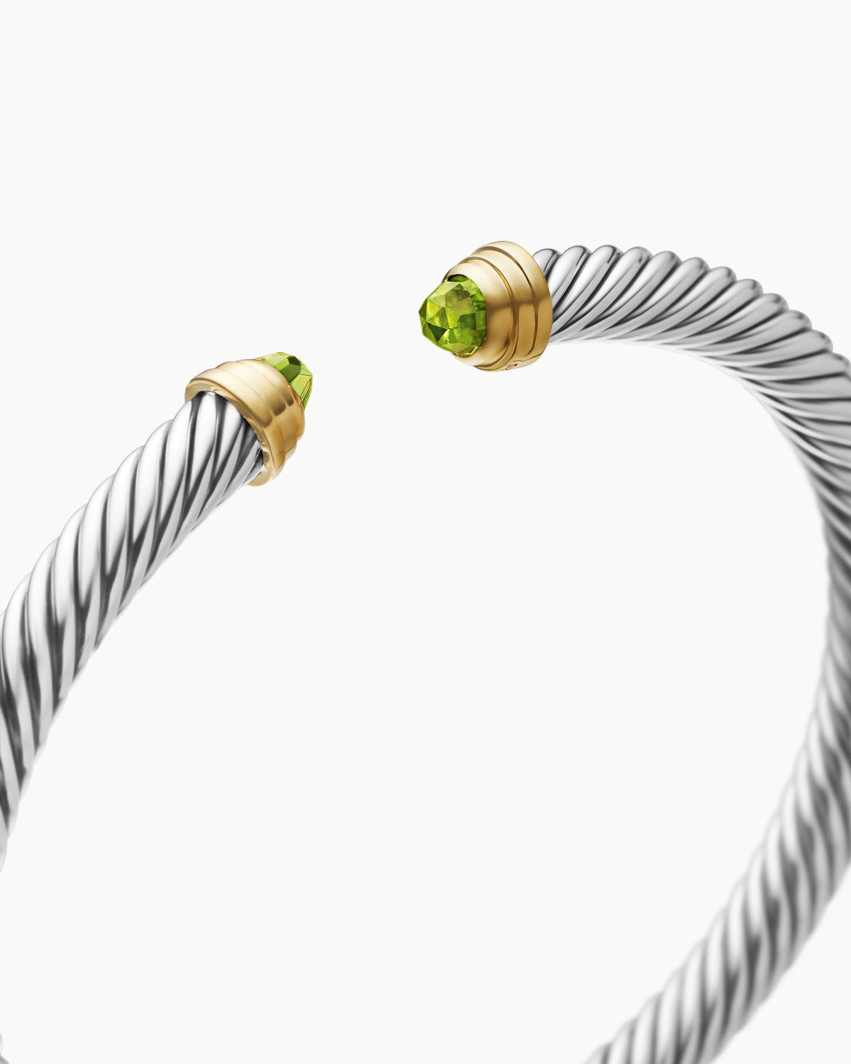 David Yurman Classic Cable Bracelet in Sterling Silver with 14K Yellow Gold, 5mm David Yurman Women’s