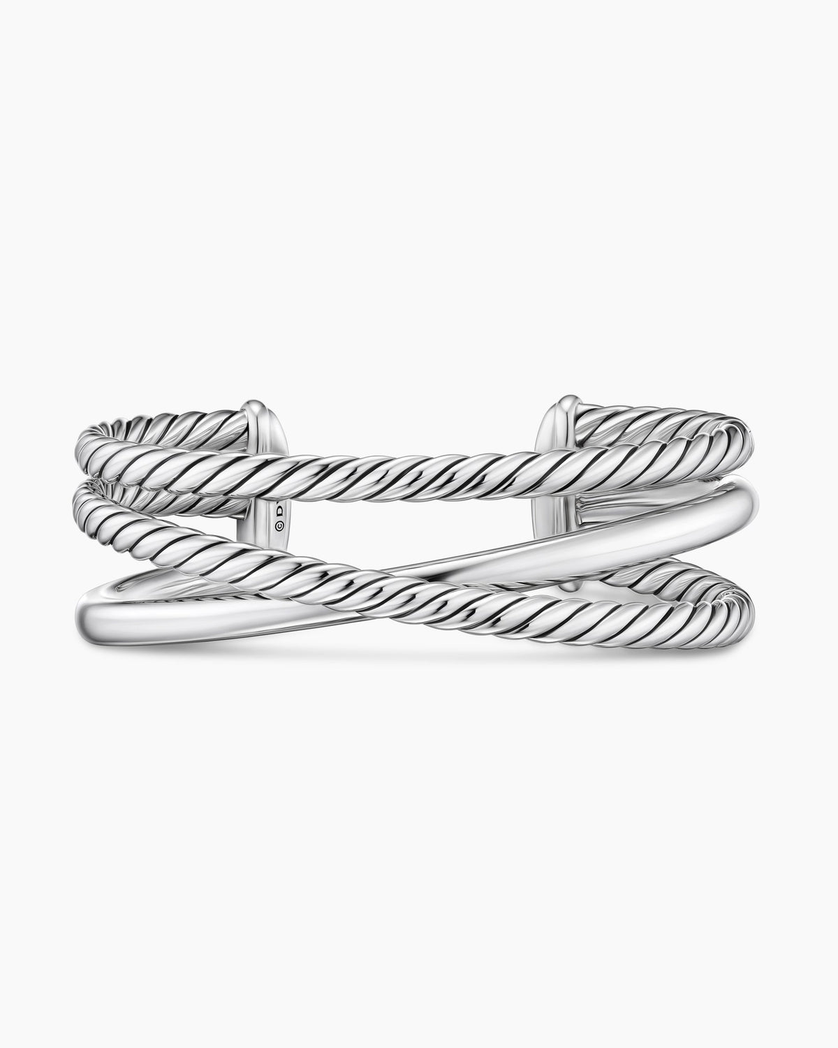 David Yurman Bold Crossover Three Row Cuff Bracelet David Yurman Women’s