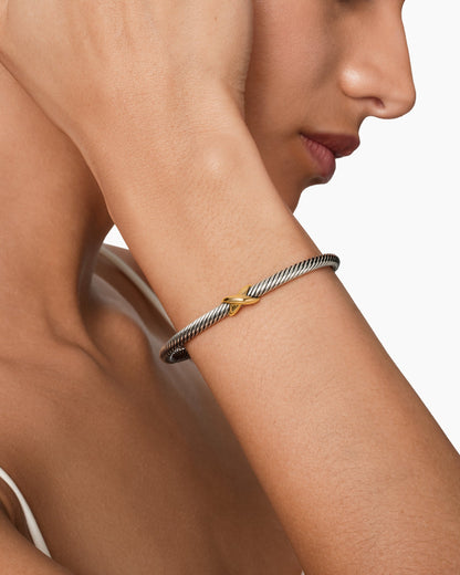 David Yurman X Classic Cable Station Bracelet David Yurman Women’s