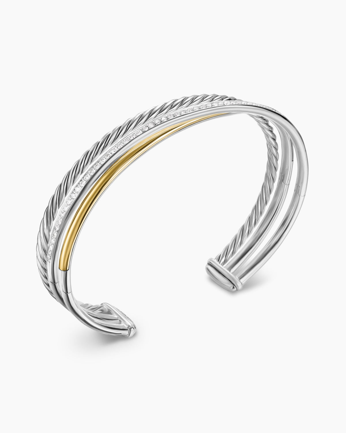 David Yurman Crossover Three Row Bracelet David Yurman Women’s
