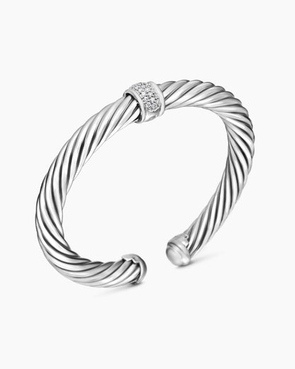 David Yurman Classic Cable Station Bracelet David Yurman Women’s