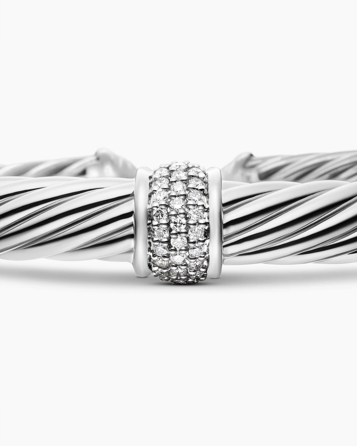 David Yurman Classic Cable Station Bracelet David Yurman Women’s