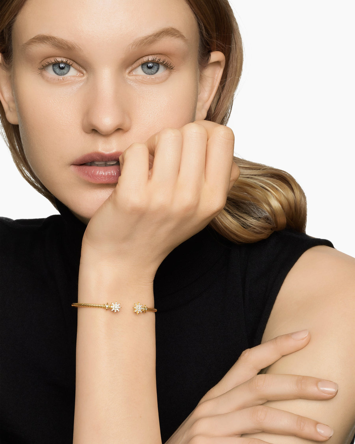 David Yurman Petite Starburst Cable Bracelet David Yurman Women’s