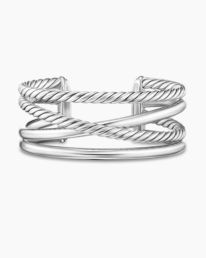 David Yurman Bold Crossover Multi Row Cuff Bracelet David Yurman Women’s
