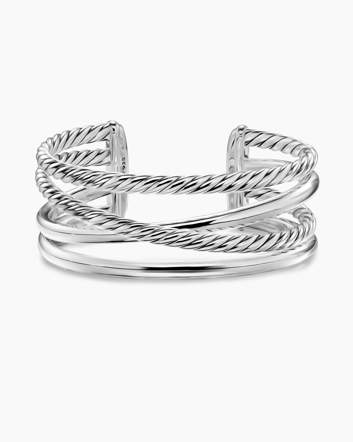 David Yurman Bold Crossover Multi Row Cuff Bracelet David Yurman Women’s
