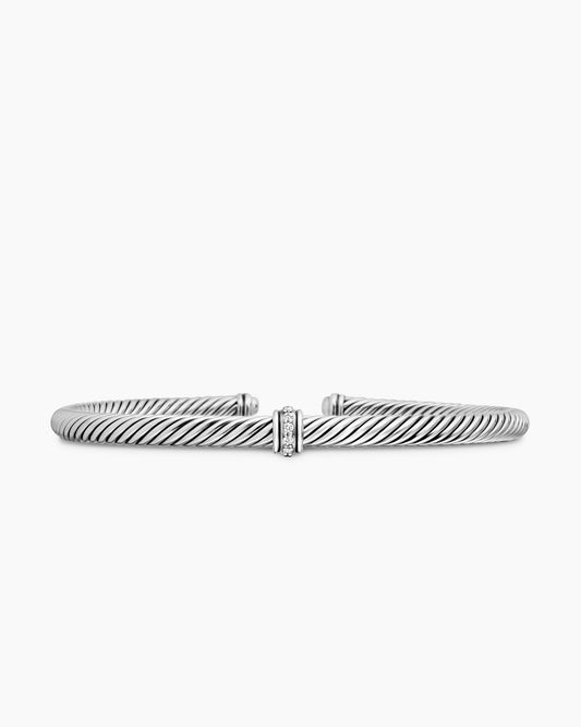 David Yurman Classic Cable Station Bracelet David Yurman Women’s
