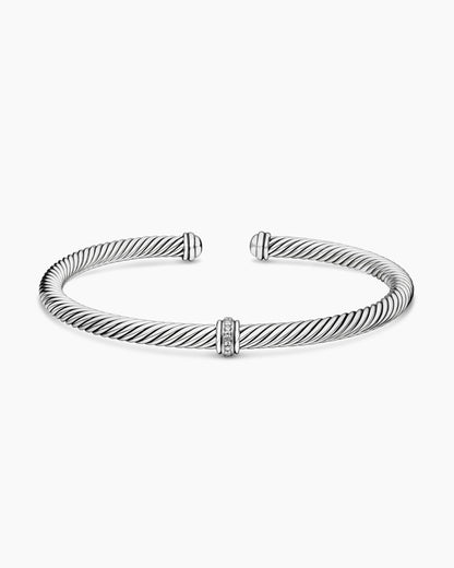 David Yurman Classic Cable Station Bracelet David Yurman Women’s
