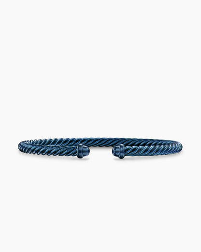 David Yurman Classic Cable Bracelet in Navy Aluminum, 4mm David Yurman Women’s