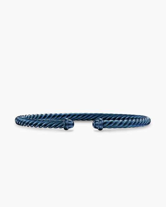 David Yurman Classic Cable Bracelet in Navy Aluminum, 4mm David Yurman Women’s