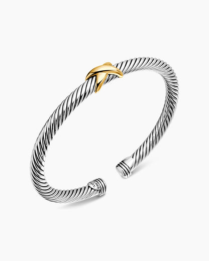 David Yurman X Classic Cable Station Bracelet David Yurman Women’s