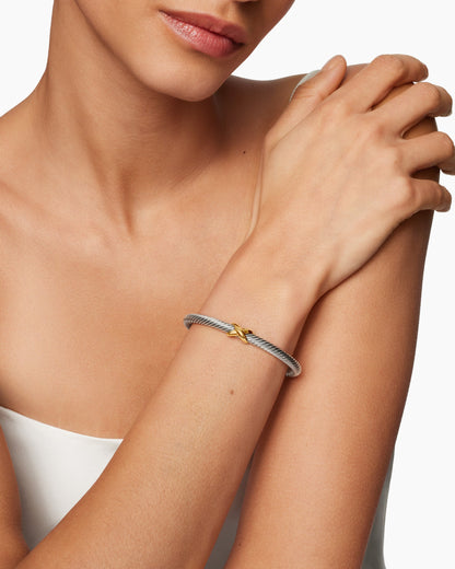 David Yurman X Classic Cable Station Bracelet David Yurman Women’s