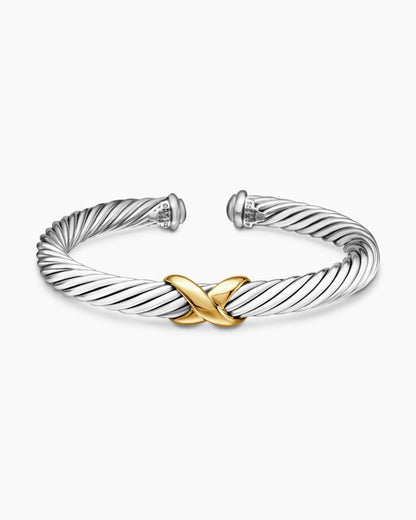 David Yurman X Classic Cable Station Bracelet David Yurman Women’s