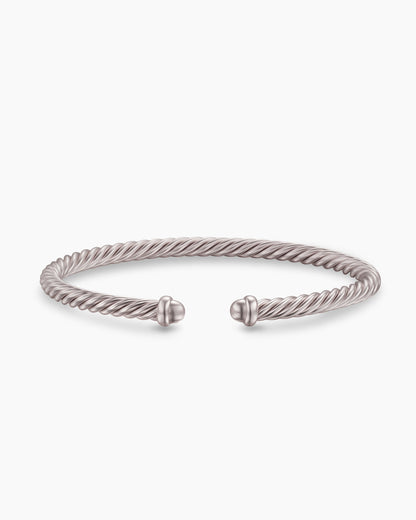 David Yurman Classic Cable Bracelet in Sand Aluminum, 4mm David Yurman Women’s