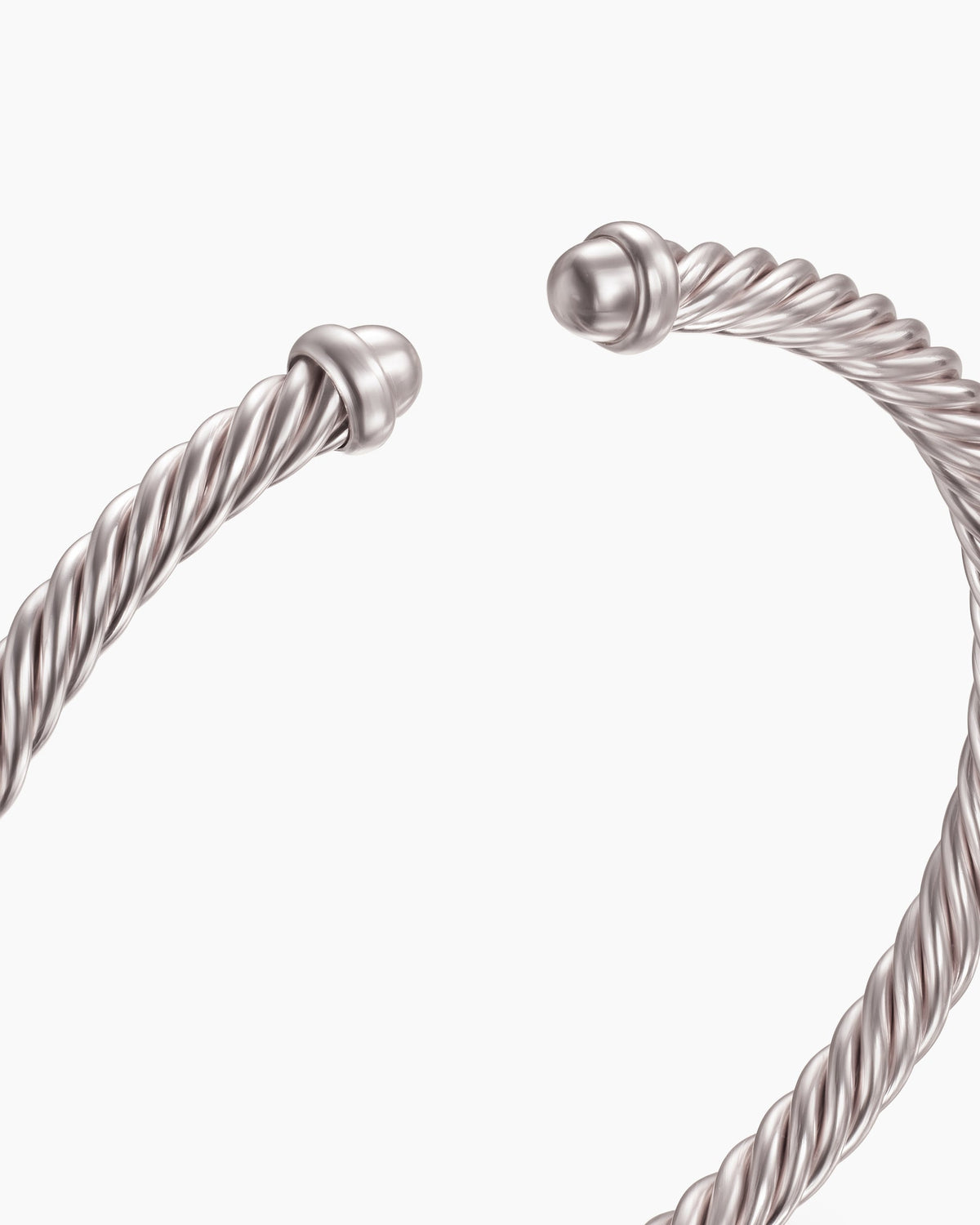 David Yurman Classic Cable Bracelet in Sand Aluminum, 4mm David Yurman Women’s