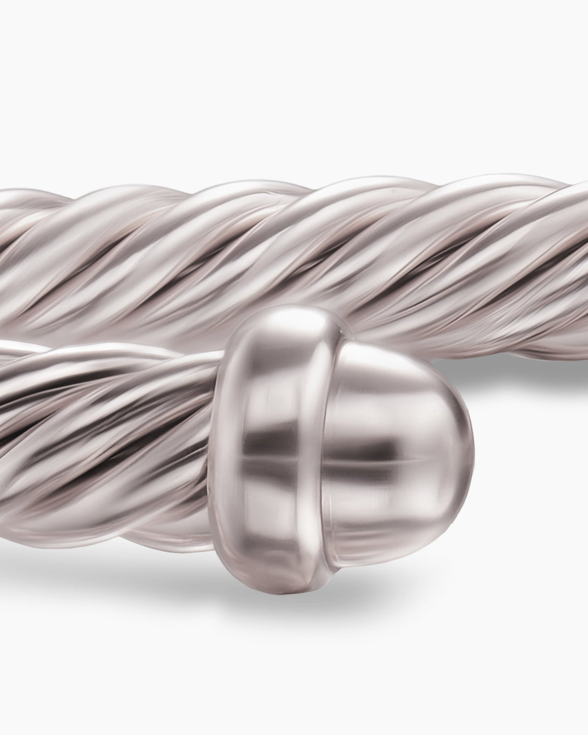 David Yurman Classic Cable Bracelet in Sand Aluminum, 4mm David Yurman Women’s