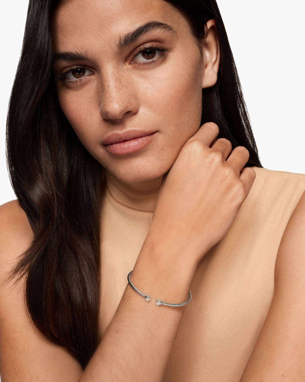 David Yurman Micro Cable Flex Round Bracelet David Yurman Women’s