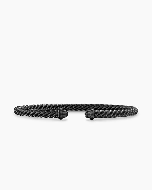 David Yurman Classic Cable Bracelet in Black Aluminum, 4mm David Yurman Women’s