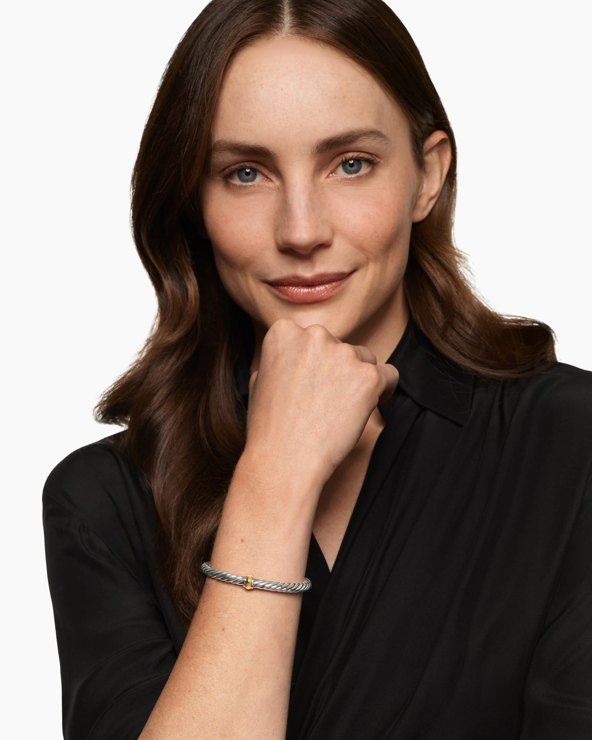David Yurman Cable Flex Center Station Bracelet David Yurman Women’s