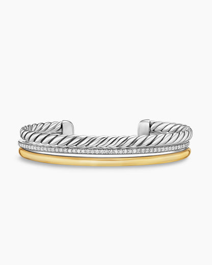 David Yurman DY Mercer Three Row Cuff Bracelet David Yurman Women’s