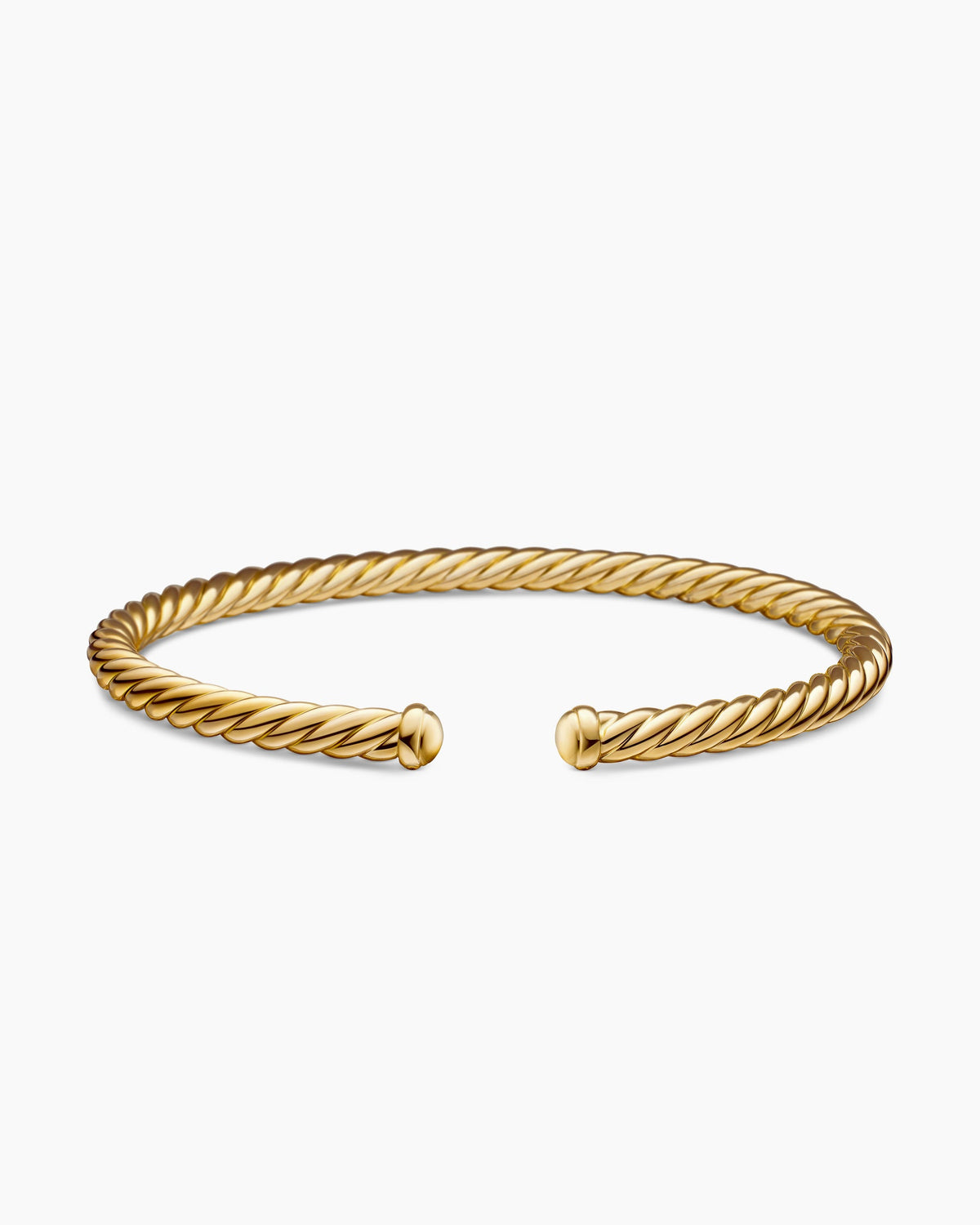 David Yurman Cablespira Flex Bracelet in 18K Yellow Gold, 4mm David Yurman Women’s