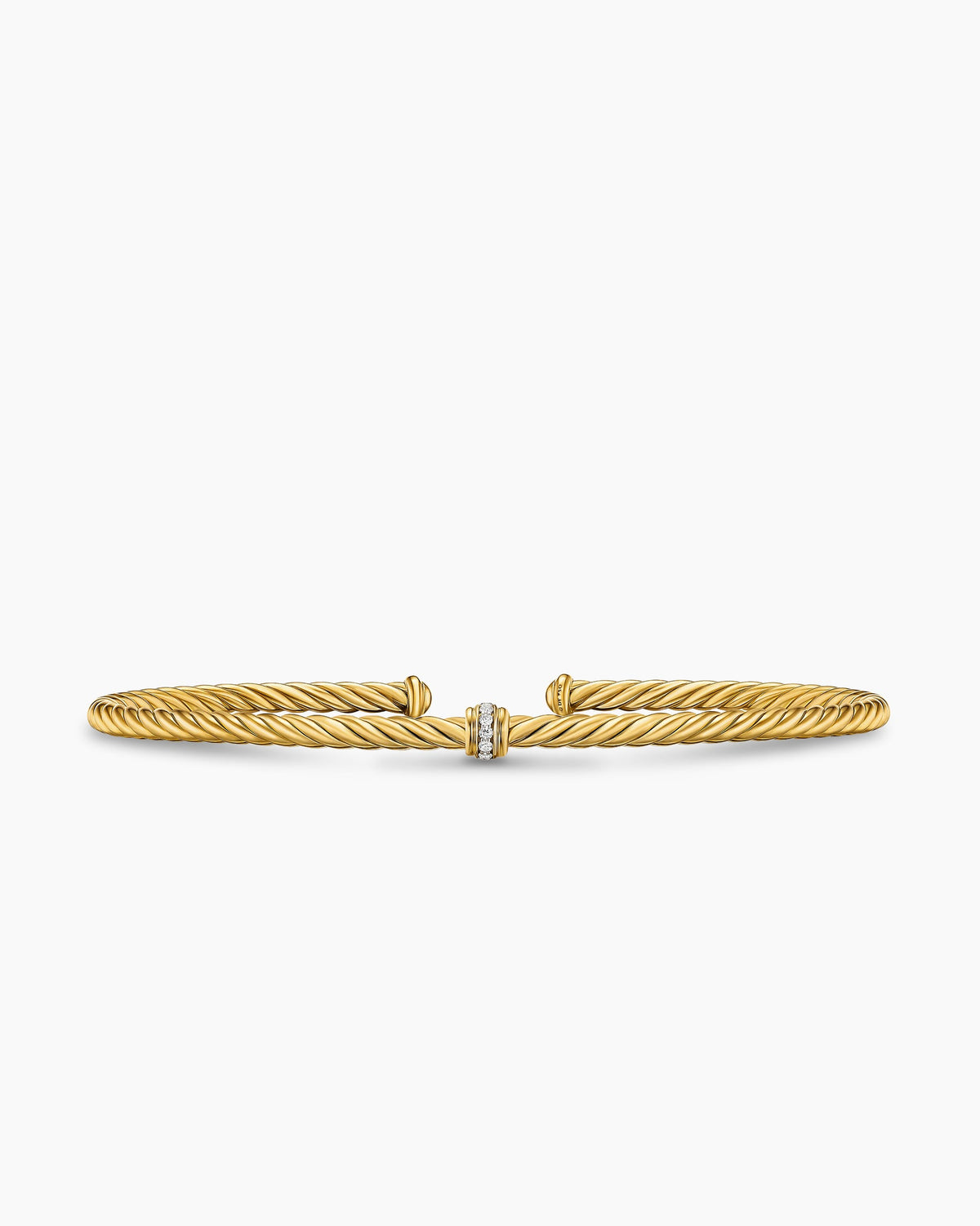 David Yurman Micro Cablespira Flex Center Station Bracelet David Yurman Women’s