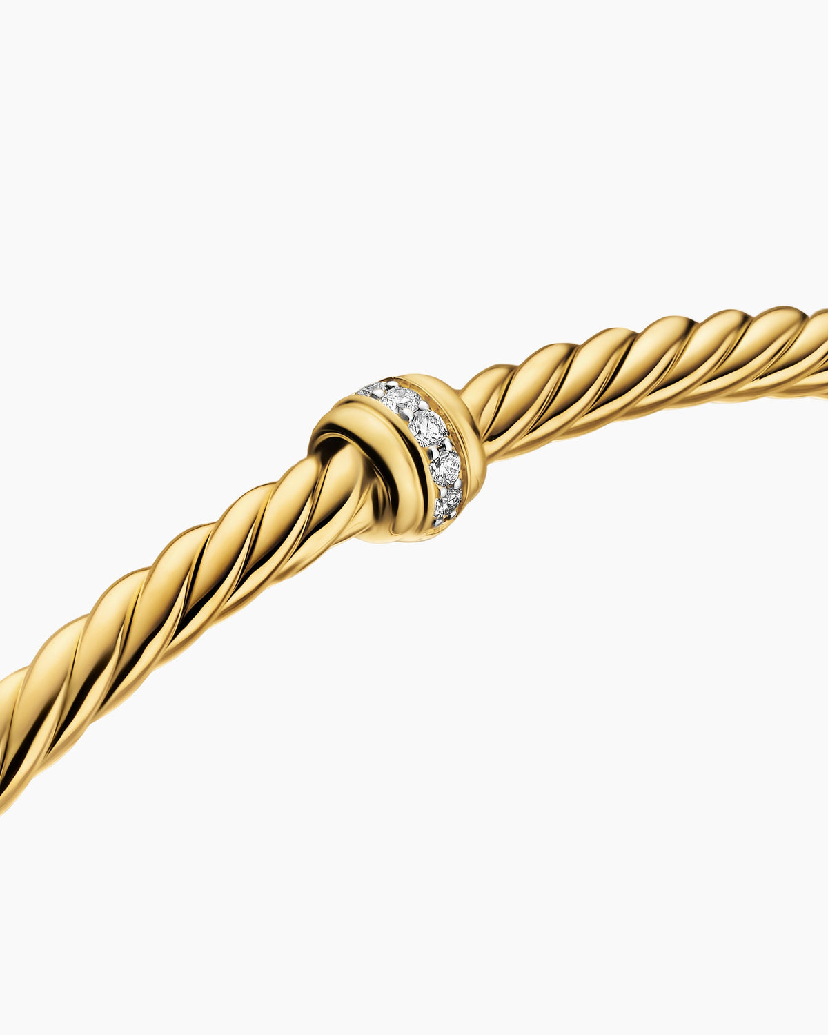 David Yurman Micro Cablespira Flex Center Station Bracelet David Yurman Women’s