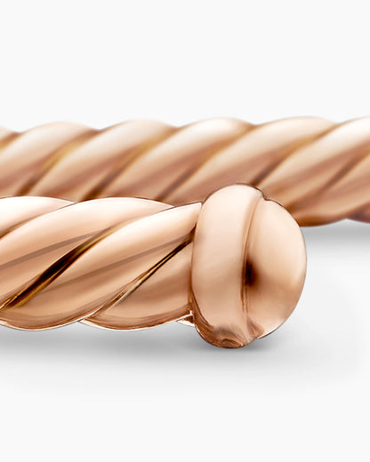 David Yurman Cablespira Flex Bracelet in 18K Rose Gold, 4mm David Yurman Women’s