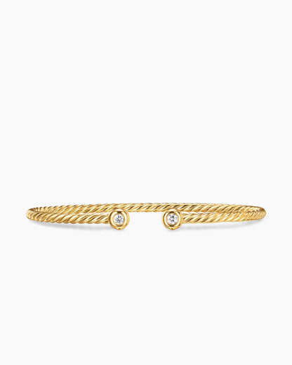 David Yurman Micro Cablespira Flex Round Bracelet David Yurman Women’s