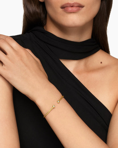 David Yurman Micro Cablespira Flex Round Bracelet David Yurman Women’s
