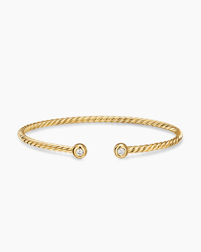 David Yurman Micro Cablespira Flex Round Bracelet David Yurman Women’s
