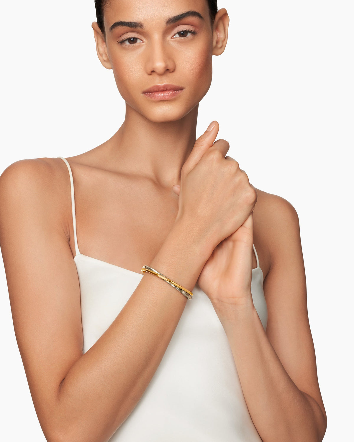 David Yurman Crossover Two Row Cuff Bracelet David Yurman Women’s