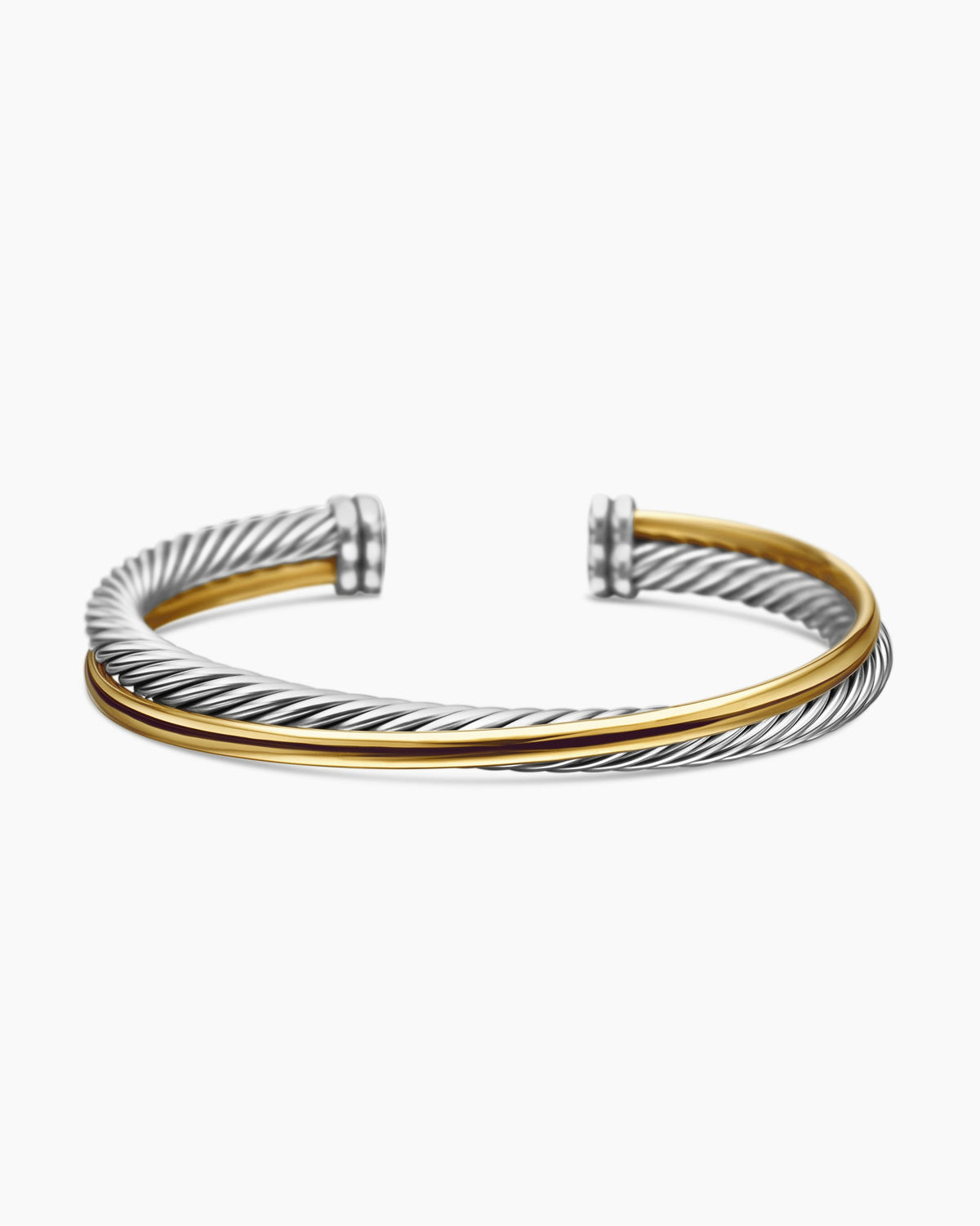 David Yurman Crossover Two Row Cuff Bracelet David Yurman Women’s