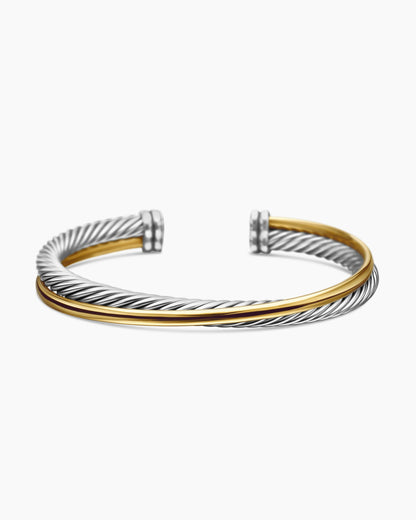 David Yurman Crossover Two Row Cuff Bracelet David Yurman Women’s