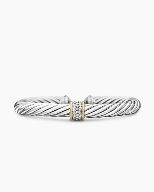 David Yurman Classic Cable Station Bracelet David Yurman Women’s