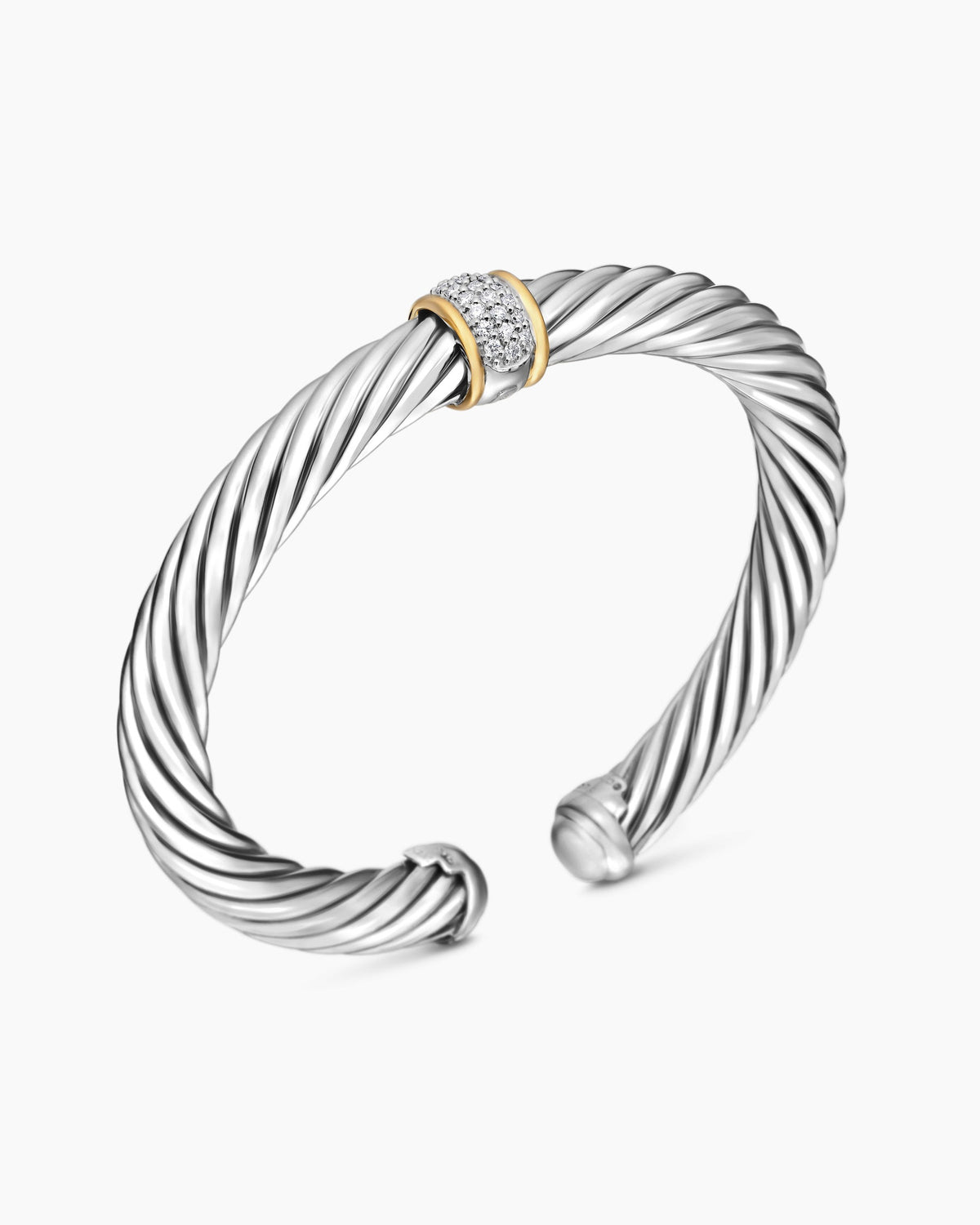 David Yurman Classic Cable Station Bracelet David Yurman Women’s