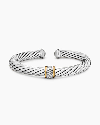 David Yurman Classic Cable Station Bracelet David Yurman Women’s