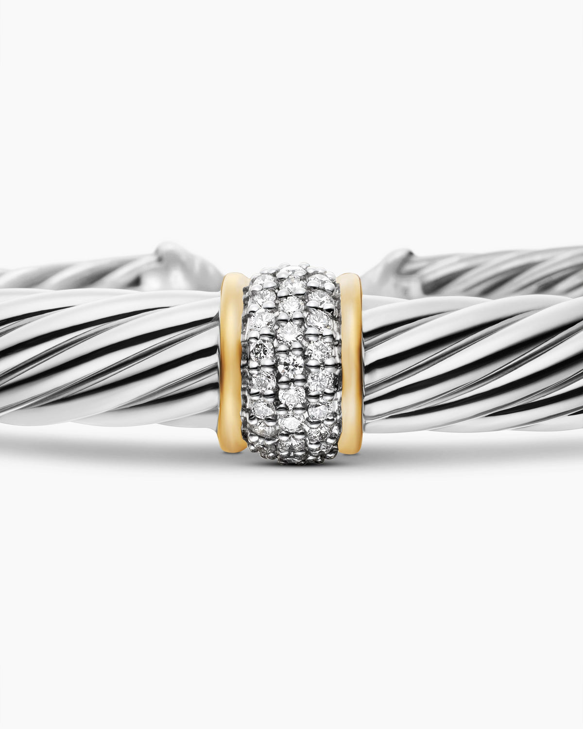 David Yurman Classic Cable Station Bracelet David Yurman Women’s
