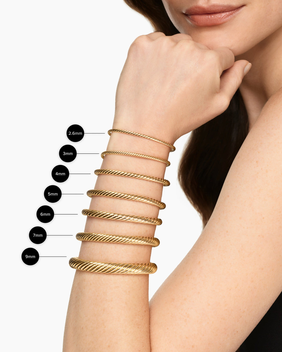 David Yurman Cablespira Flex Bracelet David Yurman Women’s