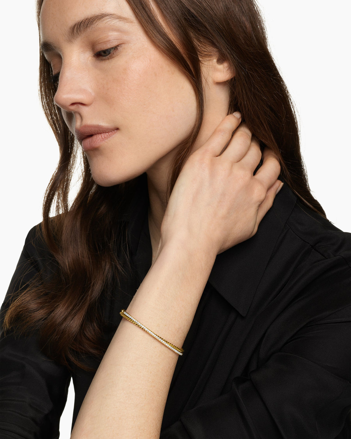 David Yurman Crossover Two Row Bracelet David Yurman Women’s