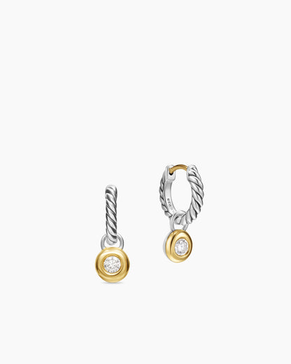 David Yurman Petite Cable Huggie Drop Earrings David Yurman Women’s