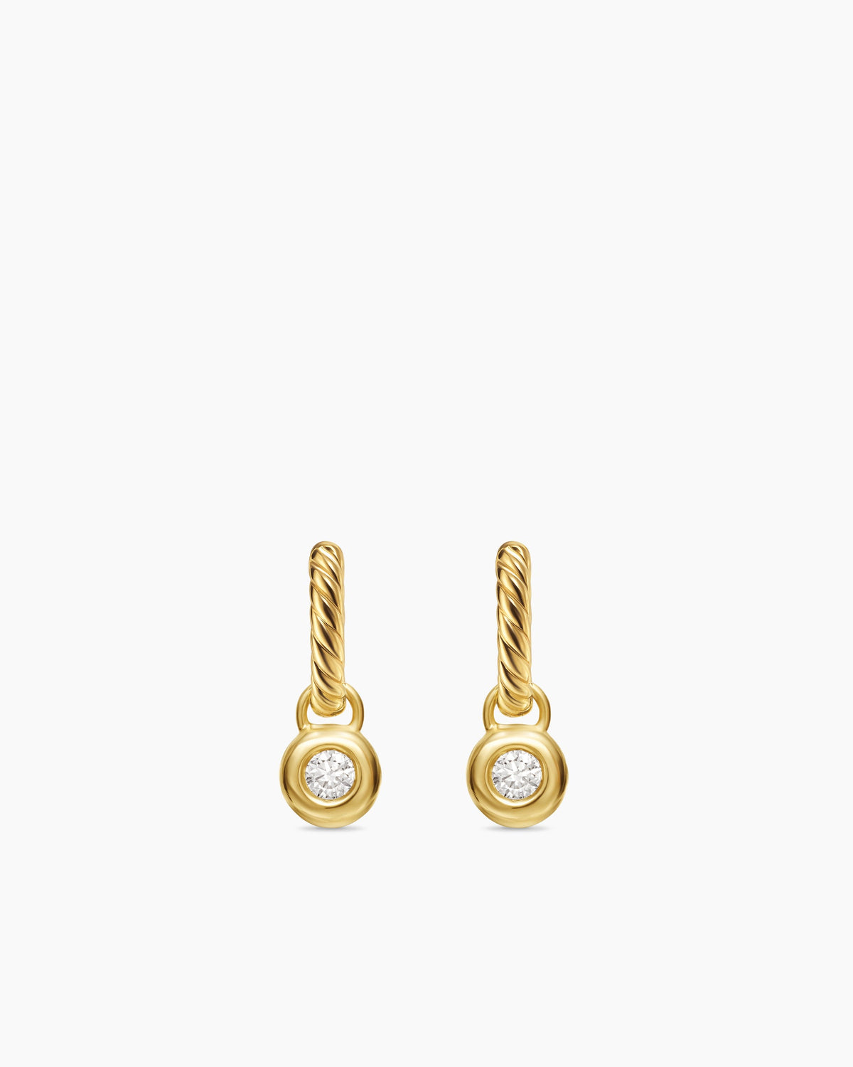 David Yurman Petite Cable Huggie Drop Earrings David Yurman Women’s