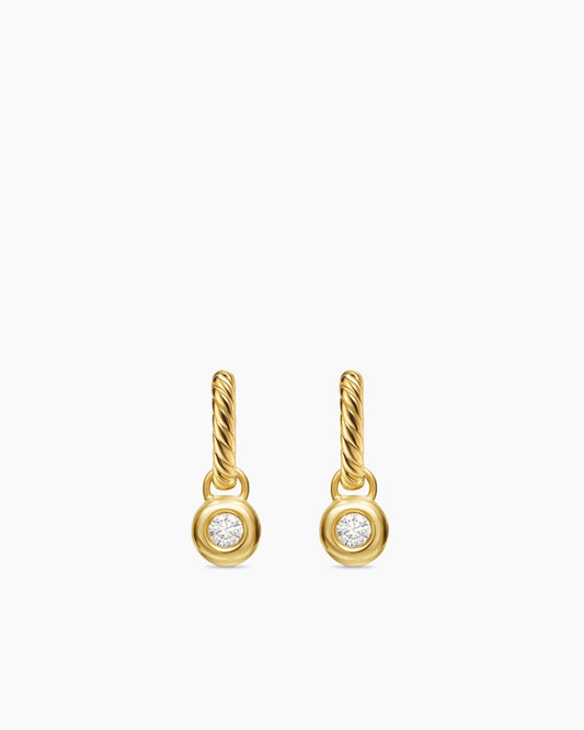 David Yurman Petite Cable Huggie Drop Earrings David Yurman Women’s