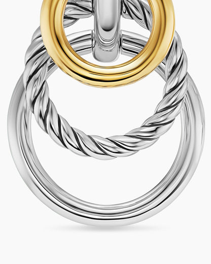 David Yurman DY Mercer Triple Ring Drop Earrings David Yurman Women’s