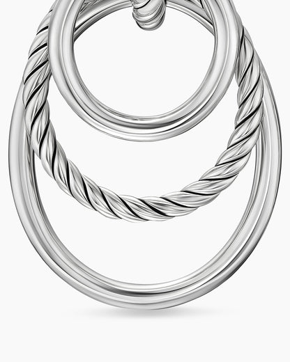 David Yurman DY Mercer Bold Triple Ring Drop Earrings David Yurman Women’s