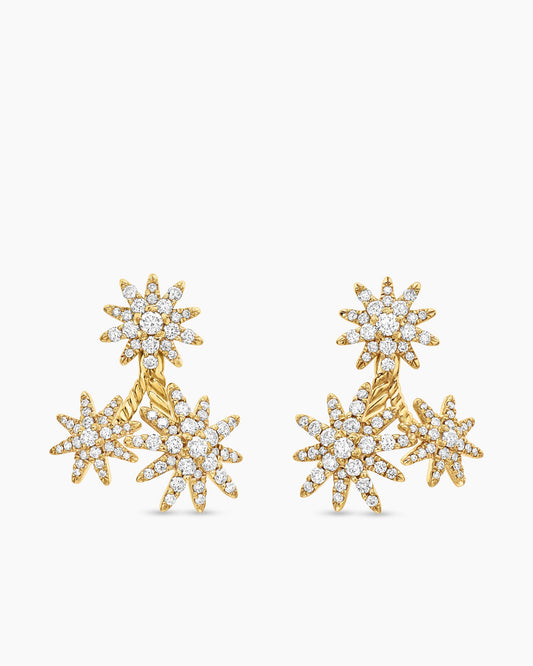 David Yurman Starburst Cluster Drop Earrings David Yurman Women’s