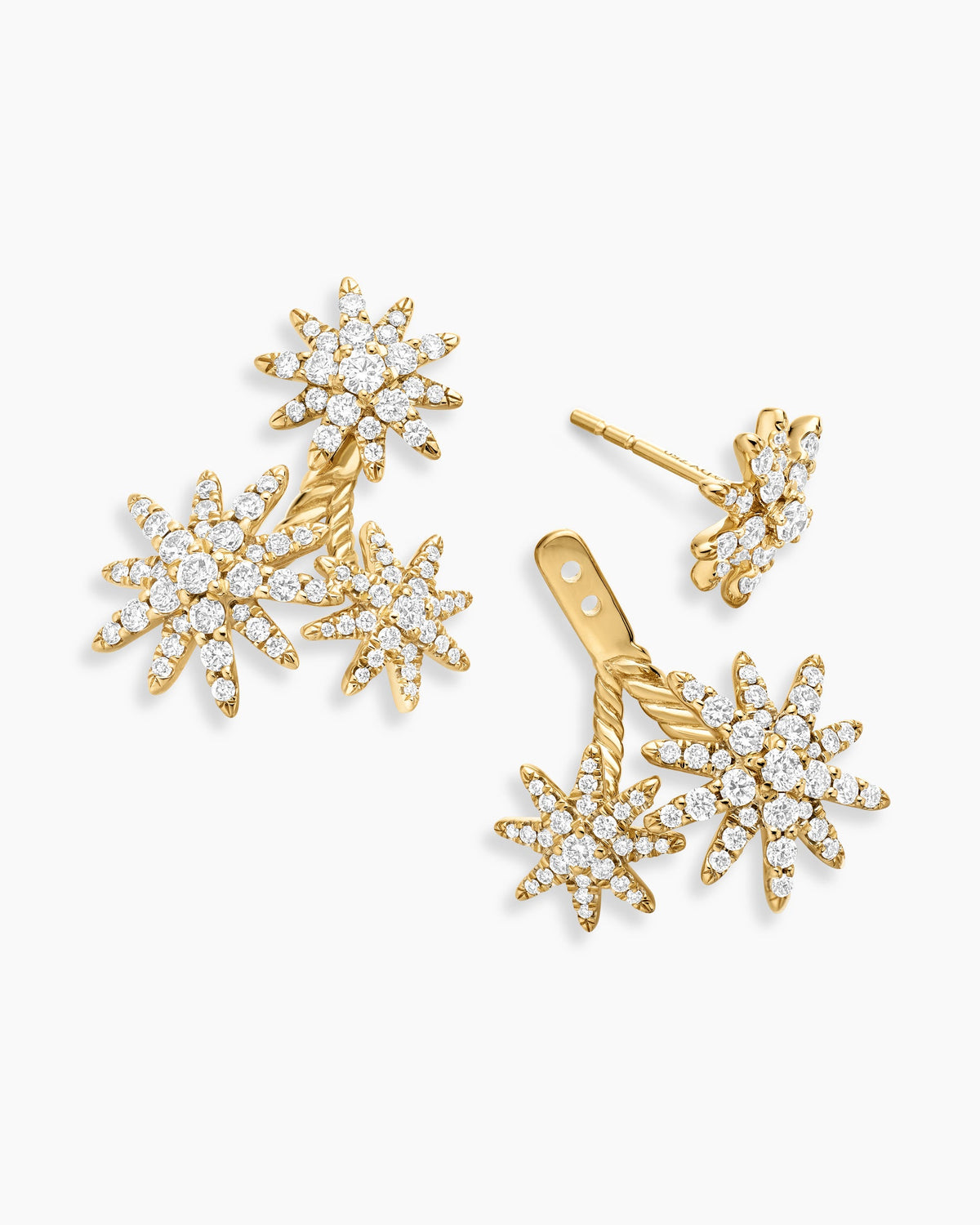 David Yurman Starburst Cluster Drop Earrings David Yurman Women’s